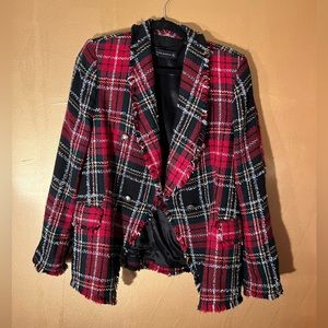 Zara Plaid Blazer